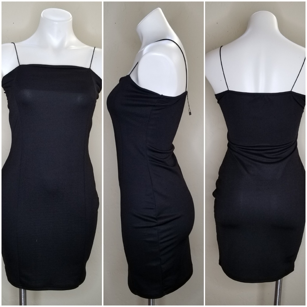 BOOHOO | Little Black Dress Fitted Sleeveless